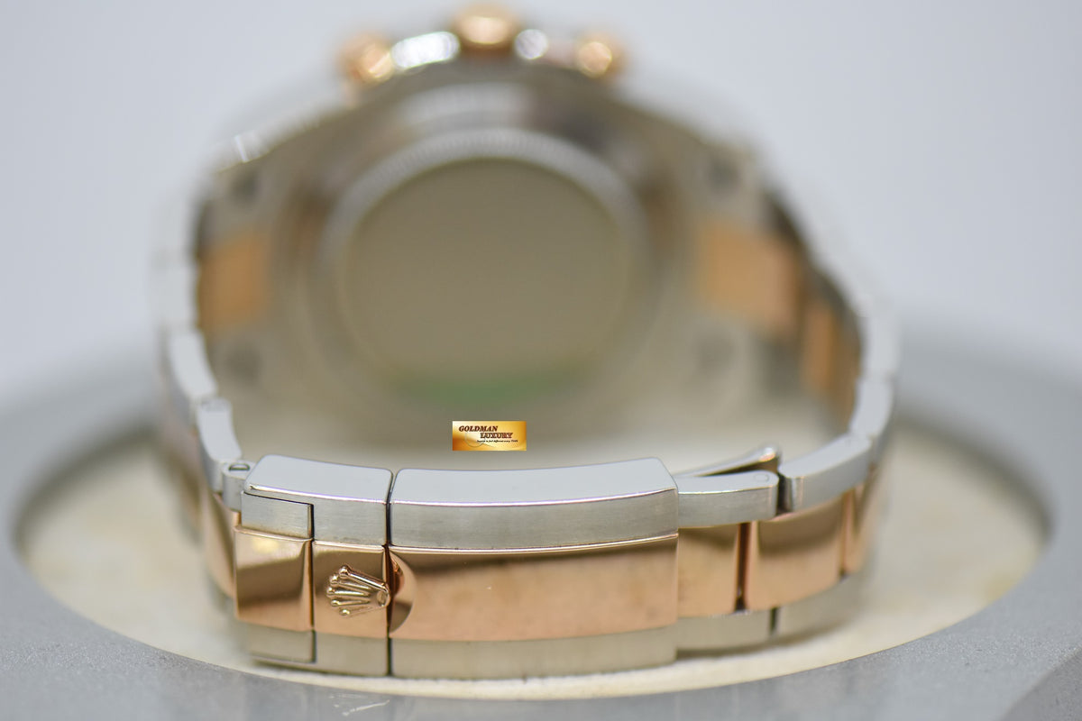 [SOLD] ROLEX OYSTER PERPETUAL YACHT-MASTER II 44mm REGATTA CHRONOGRAPH HALF-EVEROSE GOLD IN BRACELET 116681 (MINT)