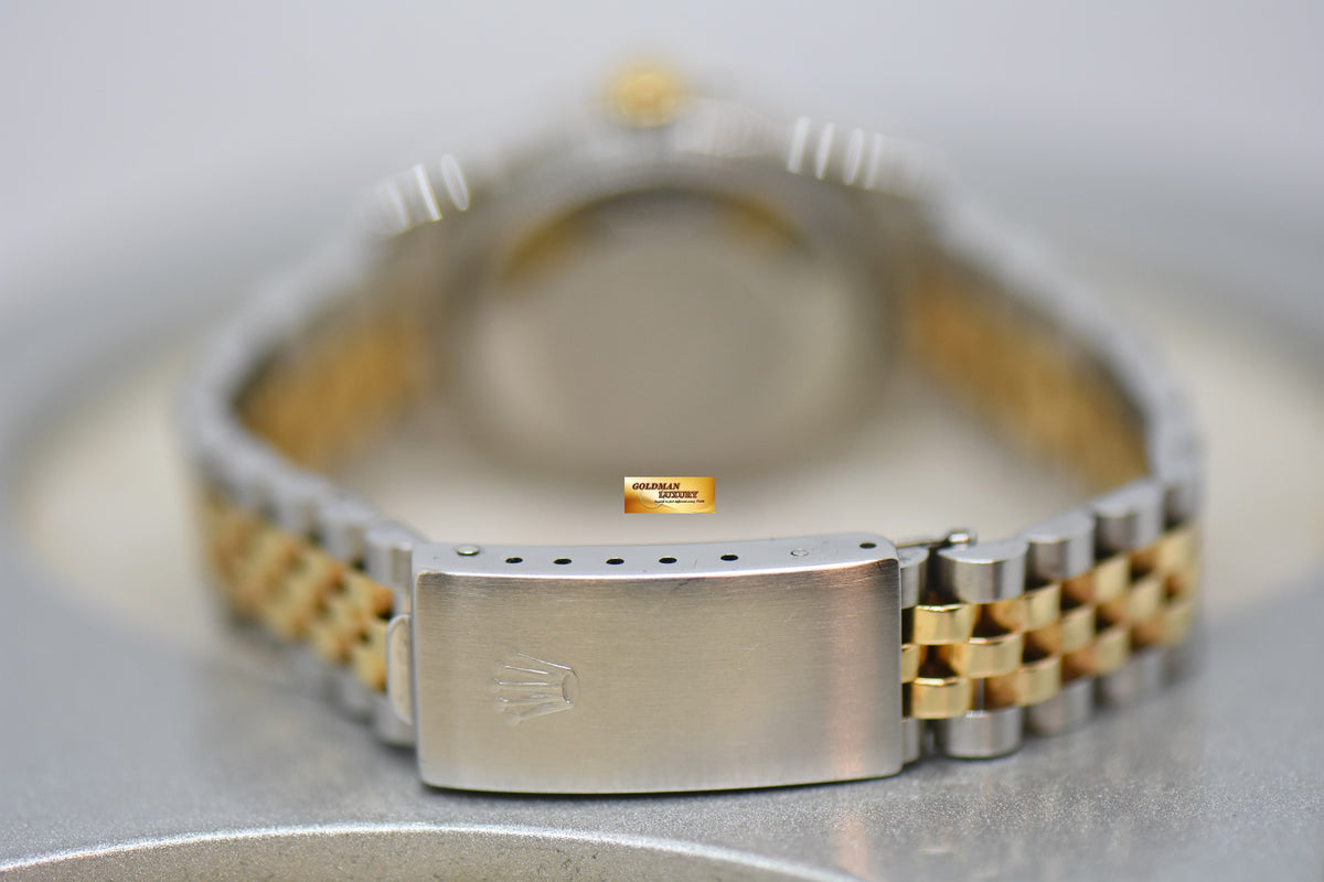 [SOLD] ROLEX OYSTER DATEJUST 31mm HALF-GOLD IN JUBILEE BRACELET WHITE DIAL 68273 (MINT)