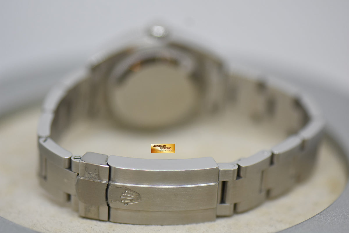 [SOLD] ROLEX OYSTER PERPETUAL 28mm STEEL IN OYSTER BRACELET PINK DIAL 276200 (NEW-UNWORN)