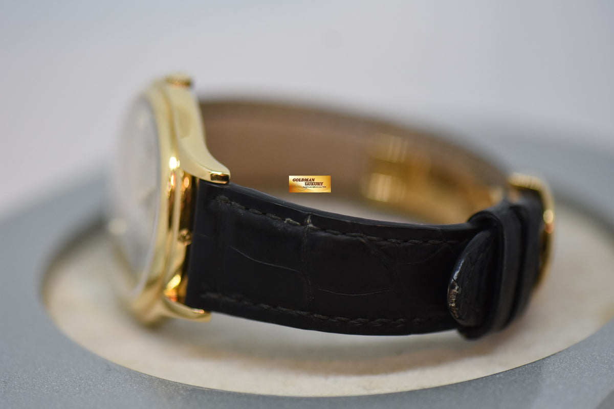 [SOLD] PATEK PHILIPPE PERPETUAL CALENDAR MOONPHASE 37mm 18K YELLOW GOLD 5140J (MINT)