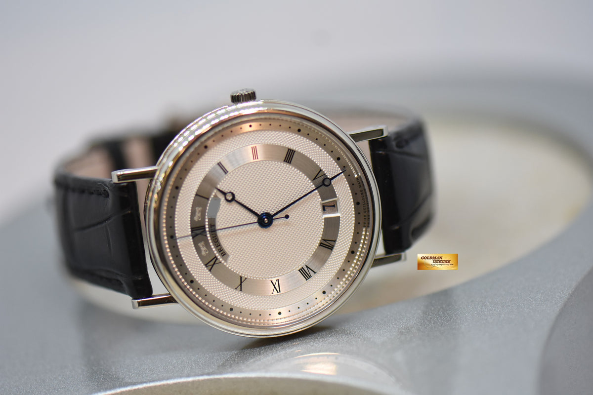 [SOLD] BREGUET CLASSIQUE 36mm 18K WHITE GOLD AUTOMATIC 5930 (MINT)