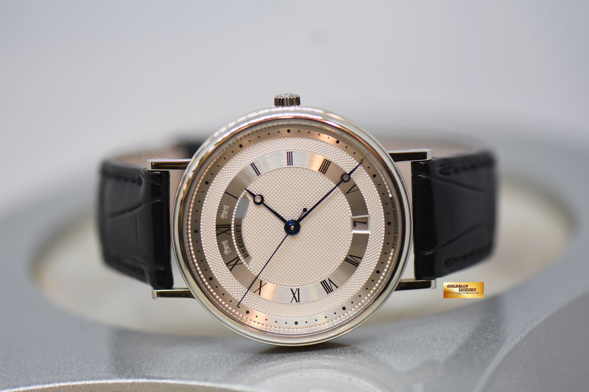 [SOLD] BREGUET CLASSIQUE 36mm 18K WHITE GOLD AUTOMATIC 5930 (MINT)