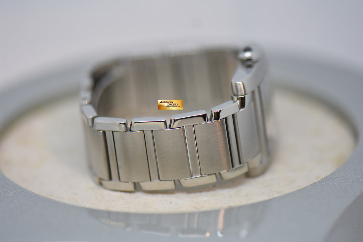 [SOLD] CARTIER TANK FRANCAISE STEEL LADIES MIDSIZE QUARTZ 2465 (MINT) (WATCH ONLY)