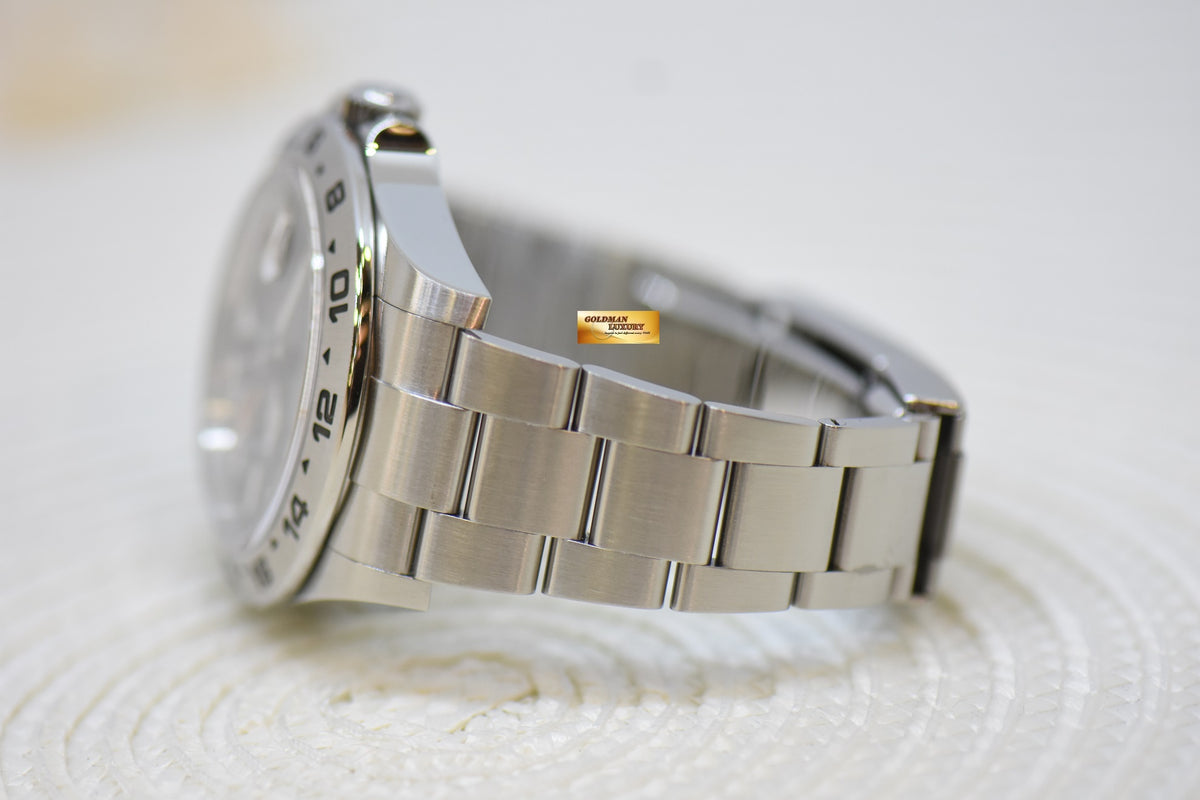 [SOLD] ROLEX OYSTER PERPETUAL EXPLORER II 42mm STEEL IN BRACELET BLACK DIAL 216570 (MINT)