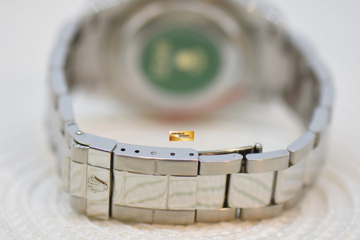 [SOLD] ROLEX OYSTER PERPETUAL YACHT-MASTER 40mm STEEL IN BRACELET PLATINUM DIAL / BEZEL 16622 (NEW-UNWORN)