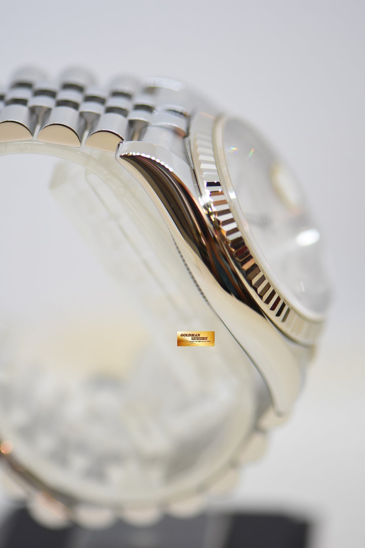 [SOLD] ROLEX OYSTER PERPETUAL DATEJUST 36mm STEEL IN JUBILEE BRACELET COMPUTER DIAMONDS DIAL 116234 (MINT)