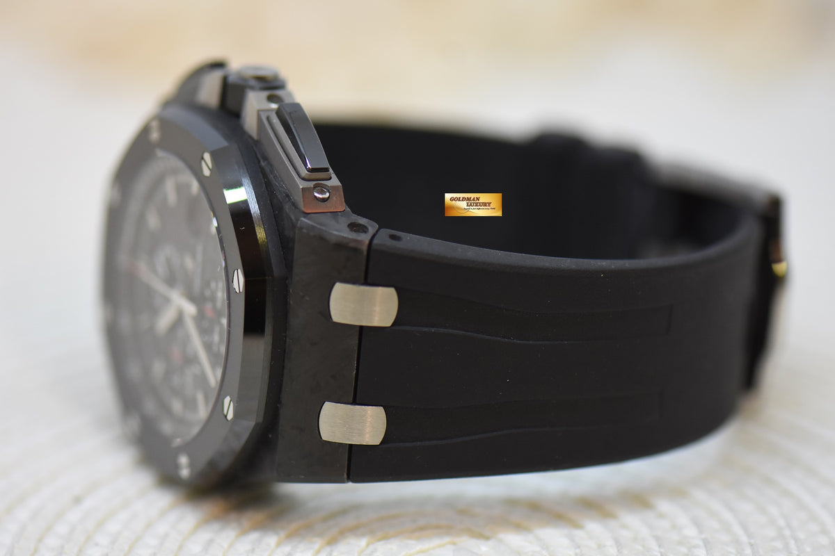 [SOLD] AUDEMARS PIGUET ROYAL OAK OFFSHORE 44mm CHRONOGRAPH FORGED CARBON CERAMIC BEZEL AUTOMATIC 26400AU (LNIB)