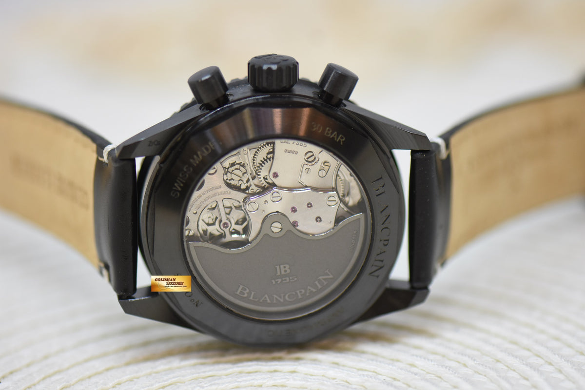 [SOLD] BLANCPAIN FIFTY FATHOMS BATHYSCAPHE FLYBACK CHRONOGRAPH 43.6mm CERAMIC BLACK AUTOMATIC (LNIB)