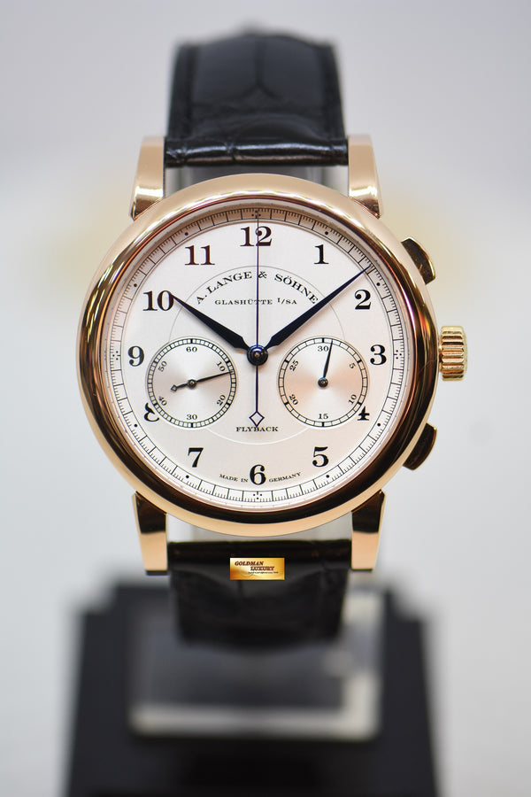 [SOLD] A.LANGE & SOHNE 1815 FLYBACK CHRONOGRAPH ROSE GOLD MANUAL WINDING 402.032 (MINT)