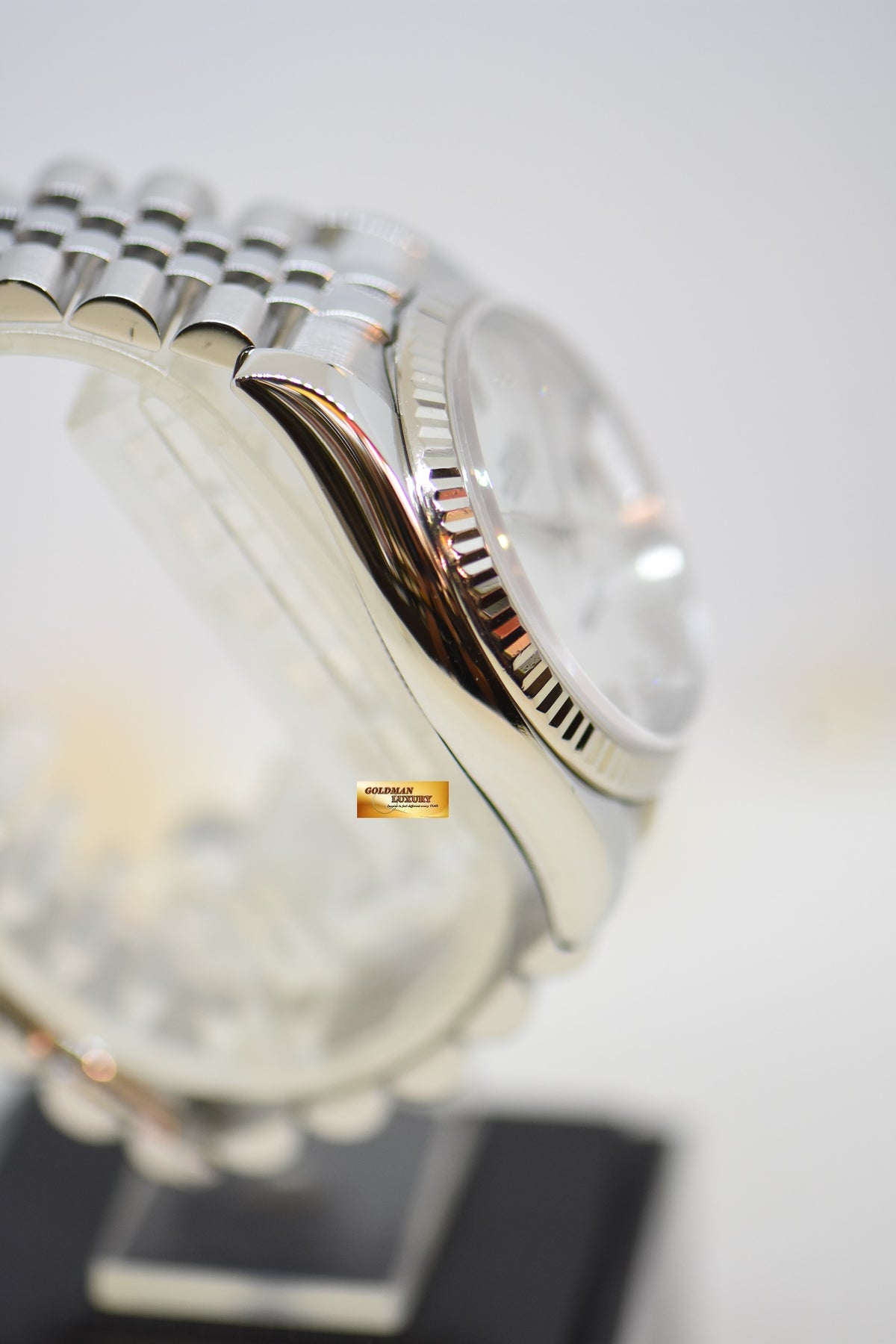 [SOLD] ROLEX OYSTER PERPETUAL DATEJUST 36mm STEEL IN JUBILEE BRACELET MOP DIAMONDS DIAL 116234 (MINT)