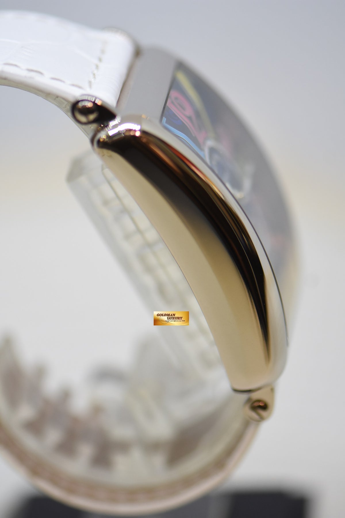 [SOLD] FRANCK MULLER LONG ISLAND COLOR DREAMS  18K WHITE GOLD AUTOMATIC 1200 SC (MINT)