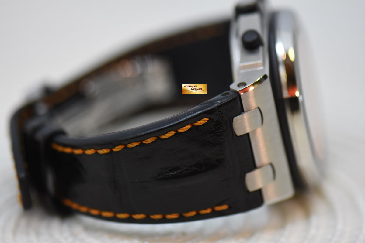 [SOLD] AUDEMARS PIGUET ROYAL OAK “VOLCANO” OFFHSORE 42mm STEEL IN LEATHER STRAP CHRONOGRAPH AUTOMATIC 26170ST (MINT)