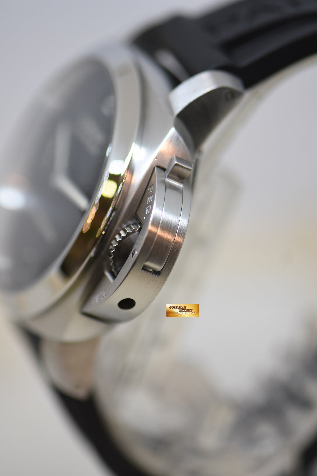 [SOLD] PANERAI LUMINOR MARINA 1950 CASE 44mm STEEL IN LEATHER P.9000 AUTOMATIC PAM 312 (MINT)