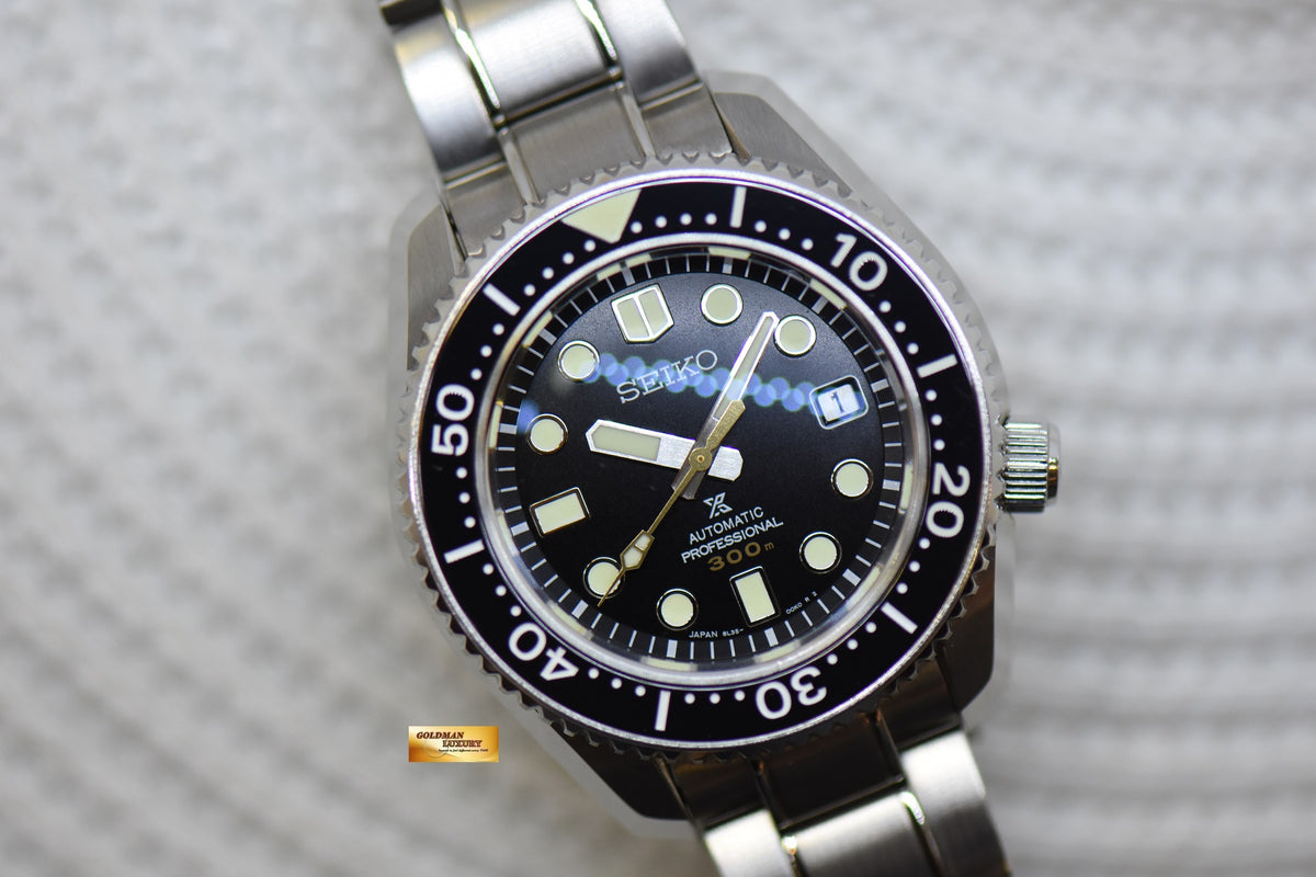 [SOLD] SEIKO PROSPEX MARINEMASTER 300m DIVER 44.3mm STEEL 8L35 BLACK SBDX023/SLA021 (MINT)