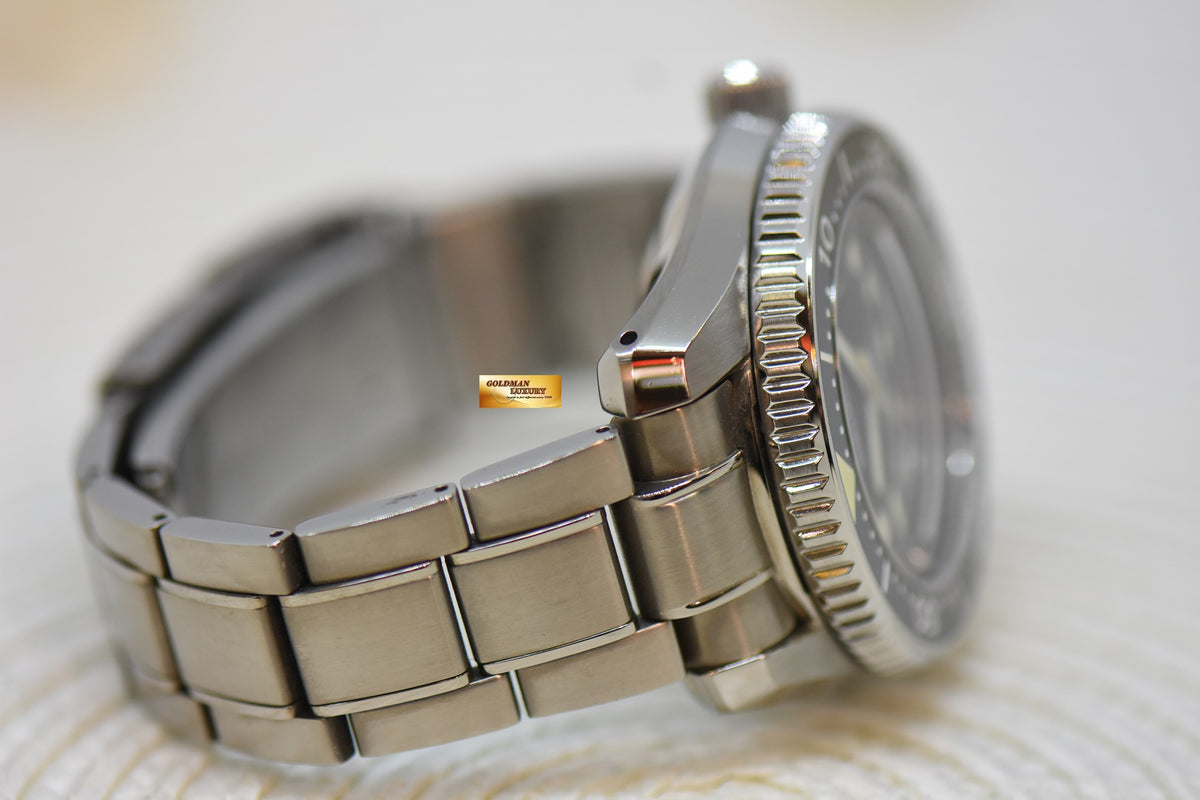 [SOLD] SEIKO PROSPEX MARINEMASTER 300m DIVER 44.3mm STEEL 8L35 BLACK SBDX023/SLA021 (MINT)