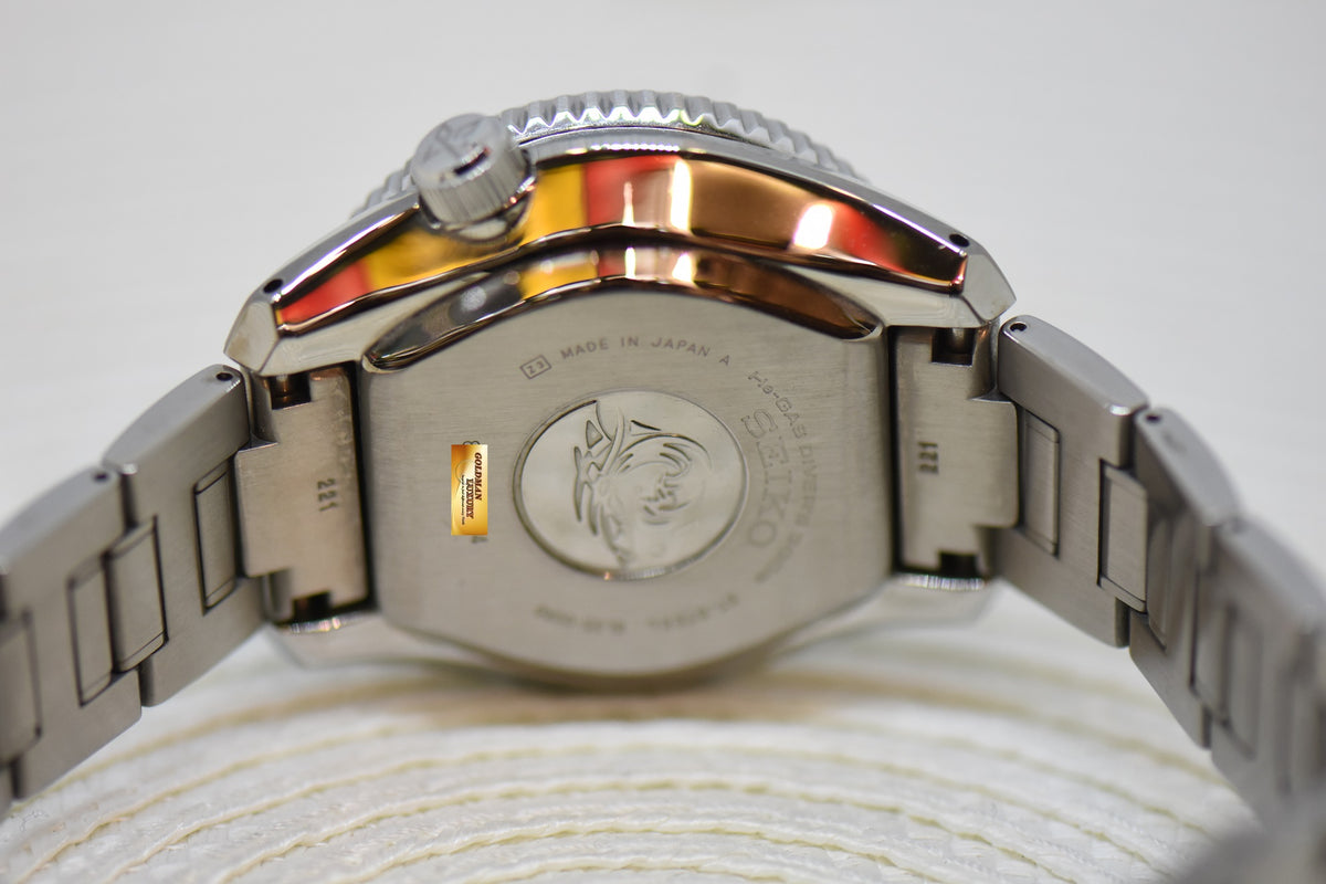 [SOLD] SEIKO PROSPEX MARINEMASTER 300m DIVER 44.3mm STEEL 8L35 BLACK SBDX023/SLA021 (MINT)