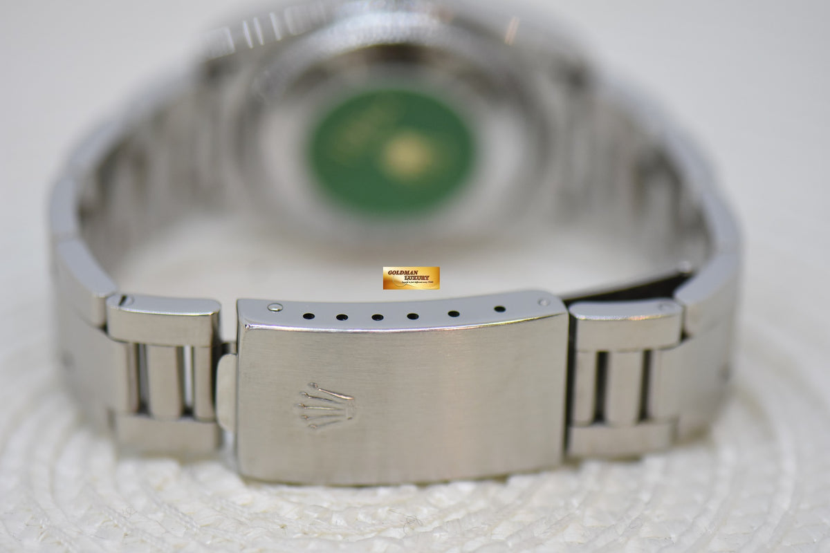 [SOLD] ROLEX OYSTER PERPETUAL 30mm STEEL IN OYSTER BRACELET SILVER DIAL 77014 (MINT)