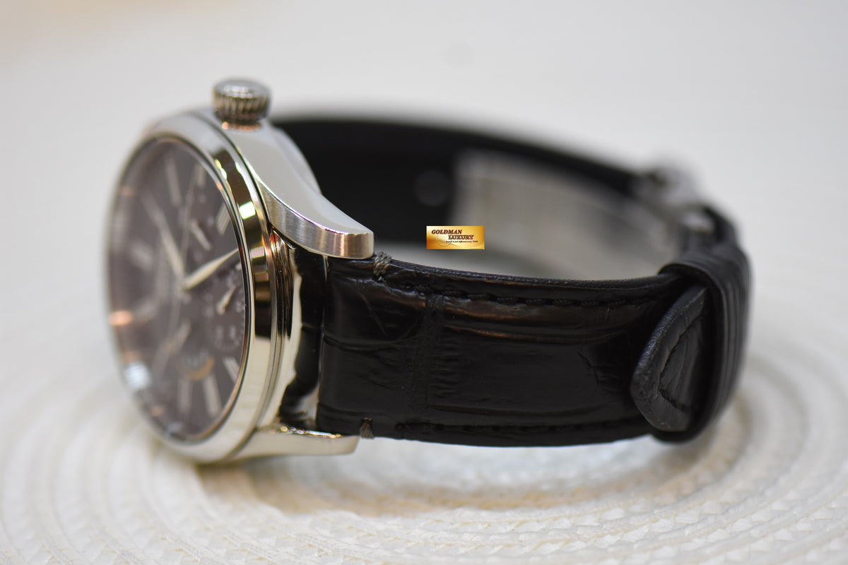 [SOLD] SEIKO PRESAGE URUSHI BYAKUDAN-NURI 40.5mm STEEL IN LEATHER STRAP AUTOMATIC SPB085J1 (MINT)