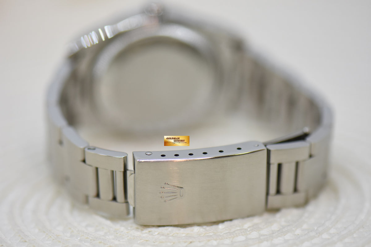 [SOLD] ROLEX OYSTER PERPETUAL AIR-KING 34mm PRECISION STEEL SALMON 369 DIAL 14000 (MINT)