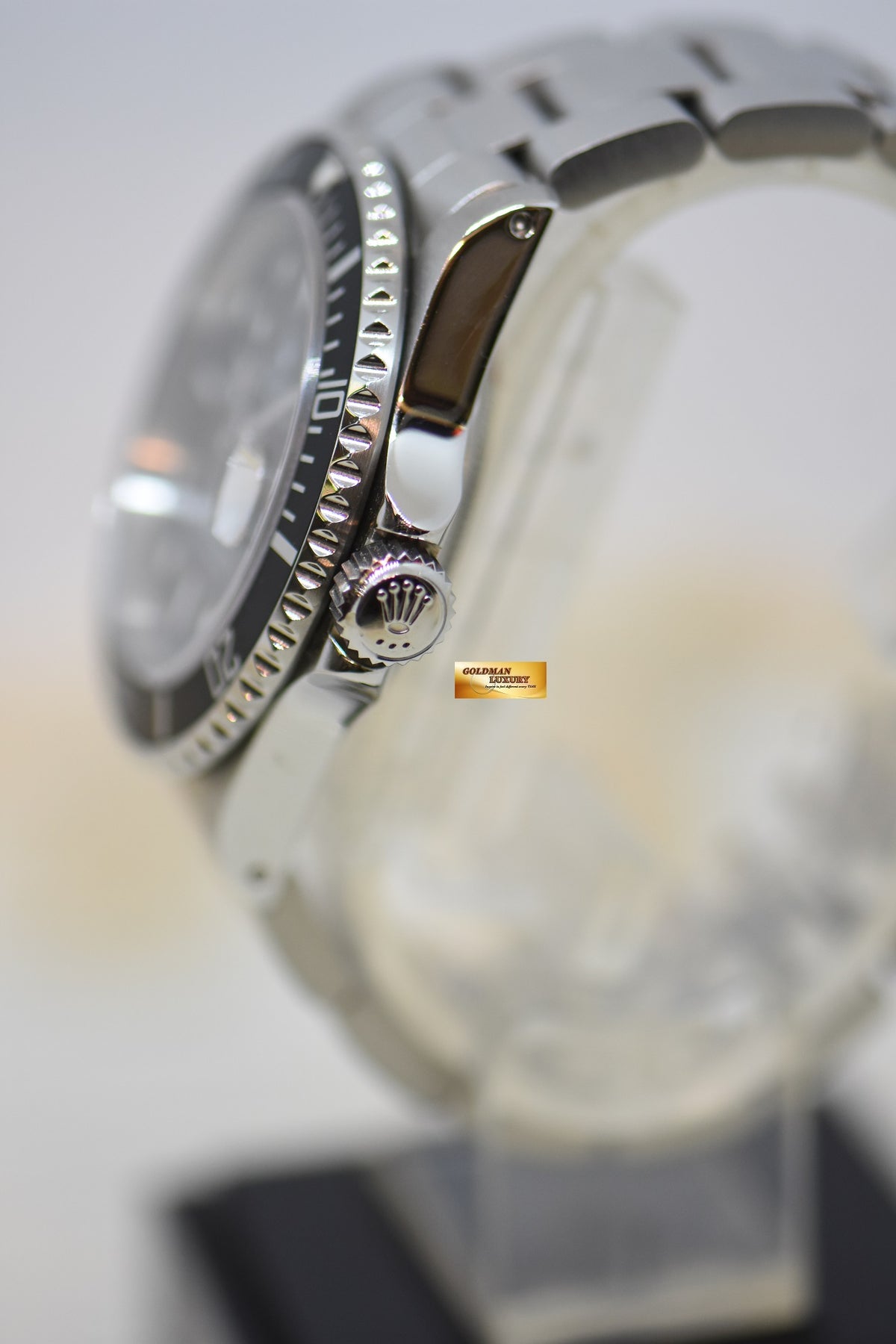 [SOLD] ROLEX OYSTER PERPETUAL SUBMARINER DATE 40mm STEEL BRACELET “SWISS ONLY” DIAL 16610 (MINT)