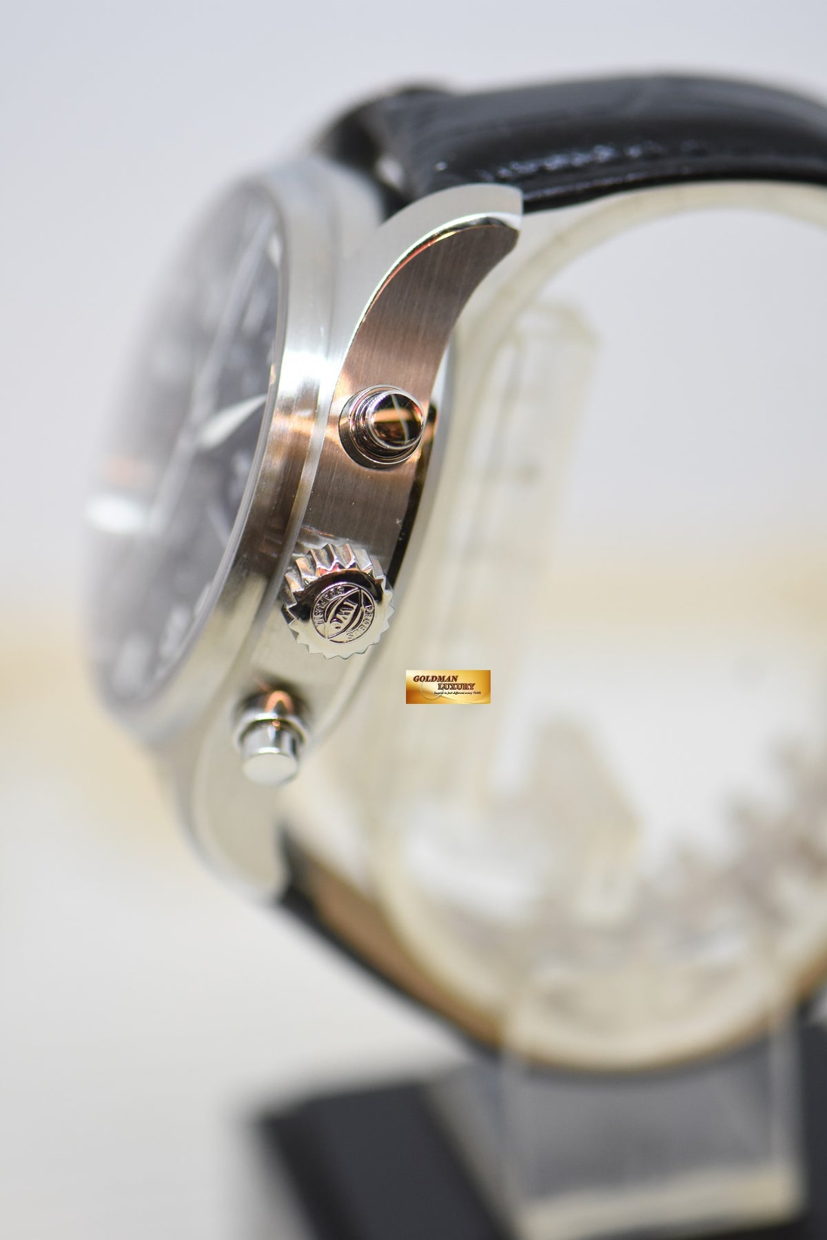 [SOLD] IWC PILOT CHRONOGRAPH 43mm DAY-DATE BLACK AUTOMATIC IW3777-09 (MINT)