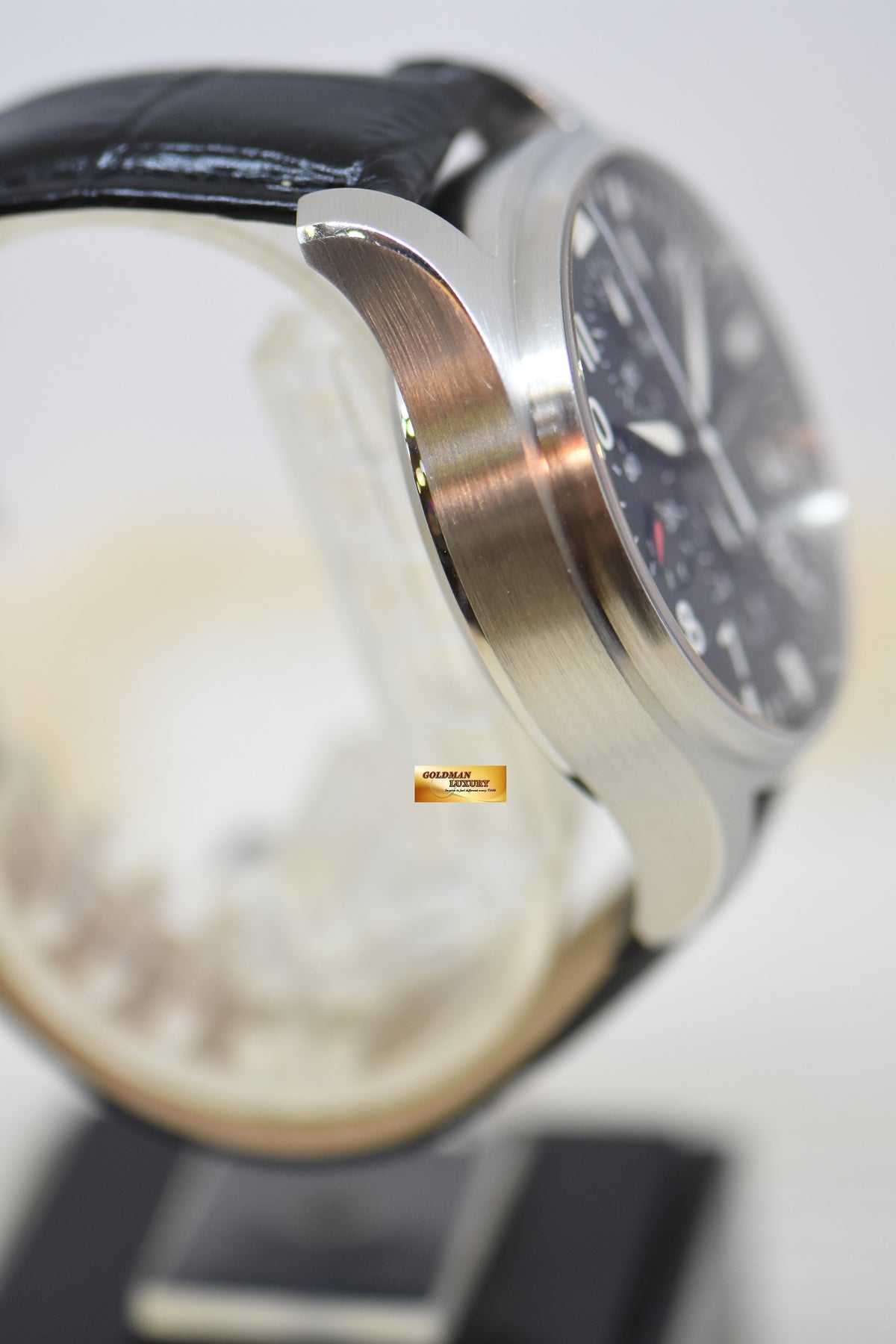 [SOLD] IWC PILOT CHRONOGRAPH 43mm DAY-DATE BLACK AUTOMATIC IW3777-09 (MINT)