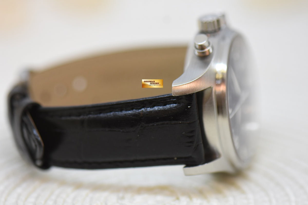 [SOLD] IWC PILOT CHRONOGRAPH 43mm DAY-DATE BLACK AUTOMATIC IW3777-09 (MINT)