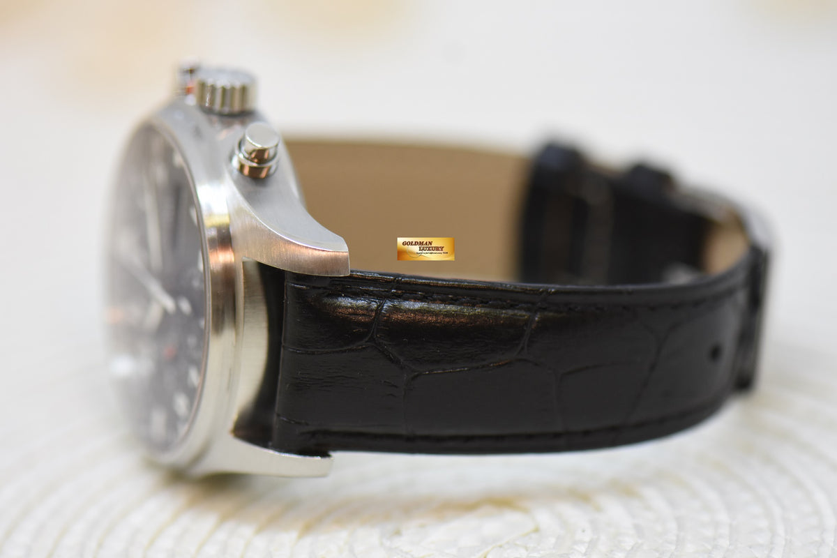 [SOLD] IWC PILOT CHRONOGRAPH 43mm DAY-DATE BLACK AUTOMATIC IW3777-09 (MINT)