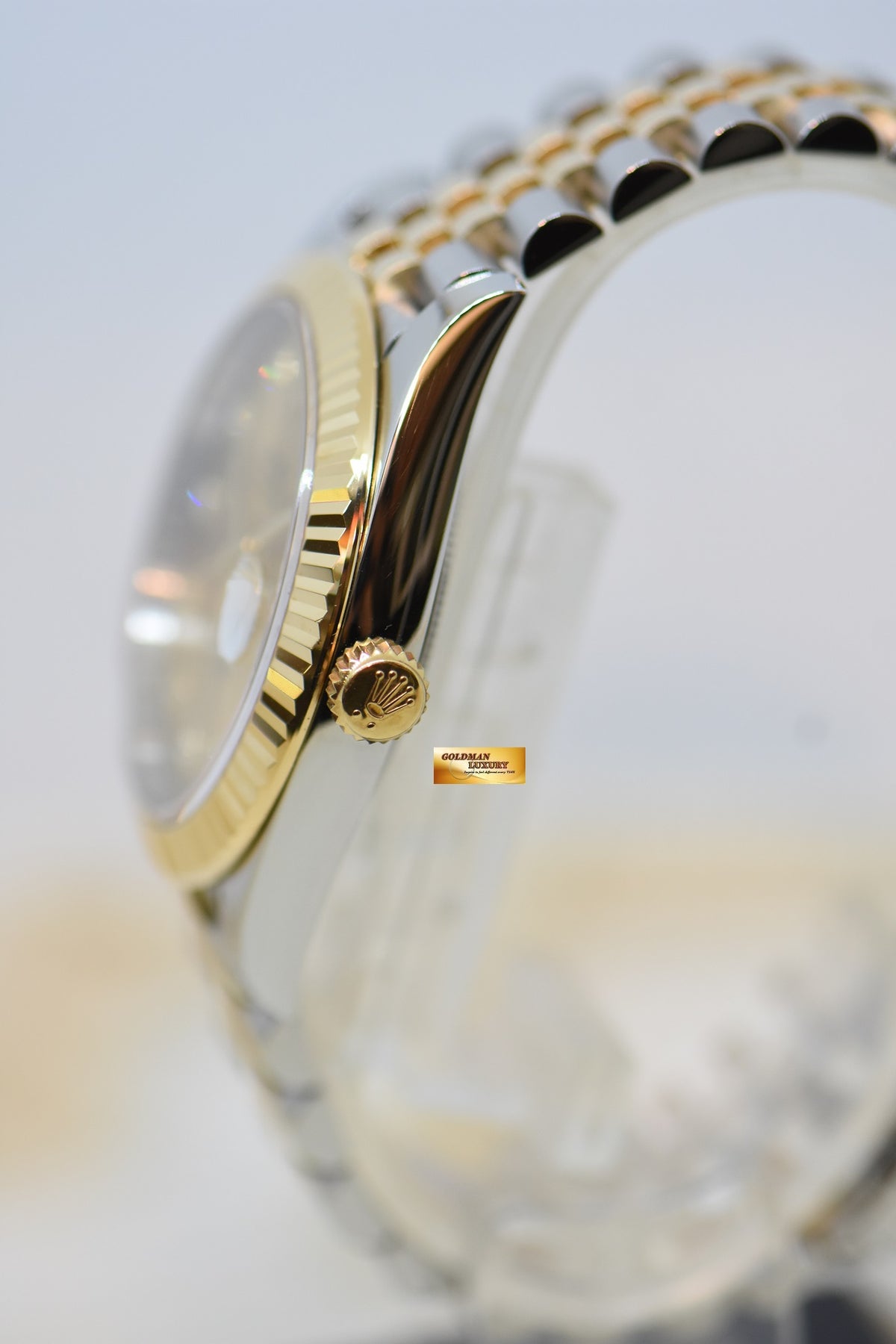 [SOLD] ROLEX OYSTER PERPETUAL DATEJUST II 41mm GOLD / STEEL IN JUBILEE BRACELET GOLD DIAMOND DIAL 126333 (LNIB)