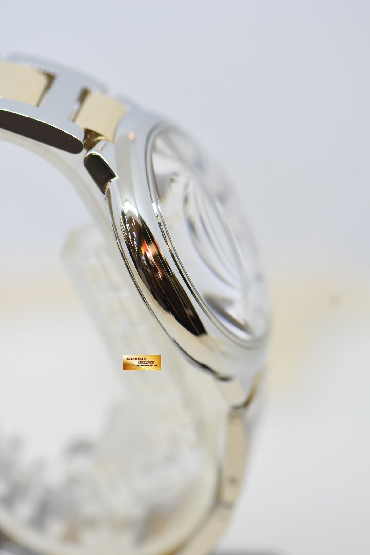 [SOLD] BALLON BLEU De CARTIER 42mm GOLD / STEEL IN BRACELET SILVERED DIAL AUTOMATIC W2BB0031 (NEW-UNWORN)