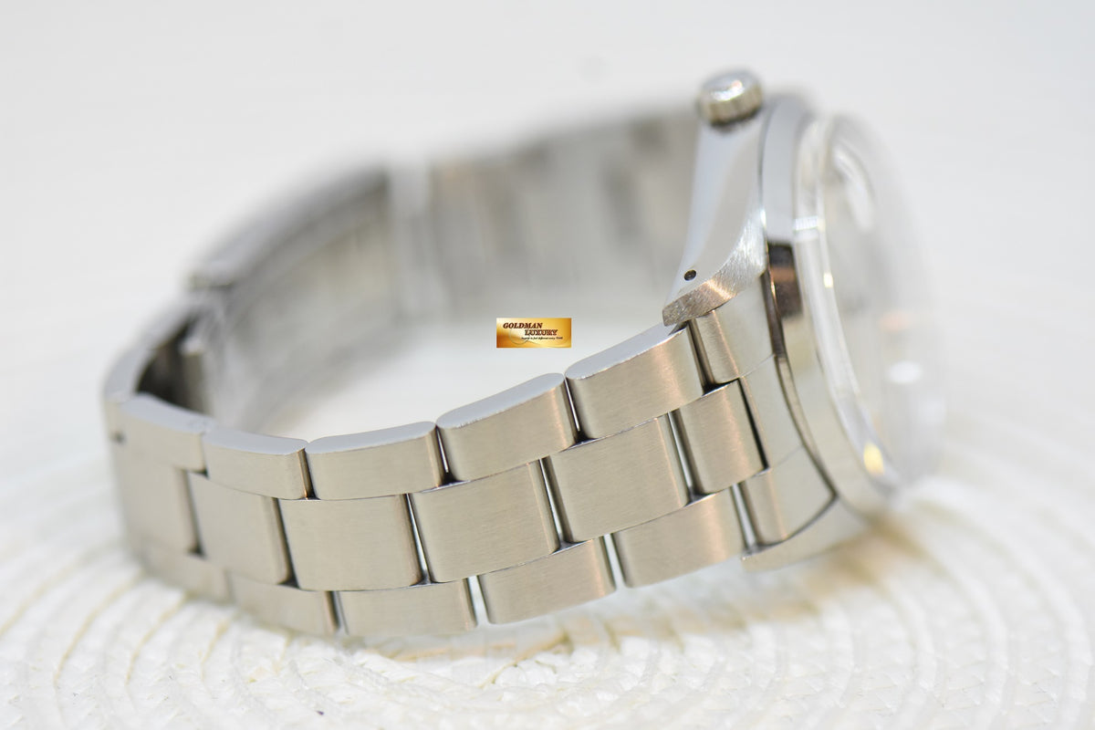 [SOLD] ROLEX OYSTERDATE PRECISION 34mm IN STEEL OYSTER BRACELET SILVER DIAL 6694 (VINTAGE-MINT)