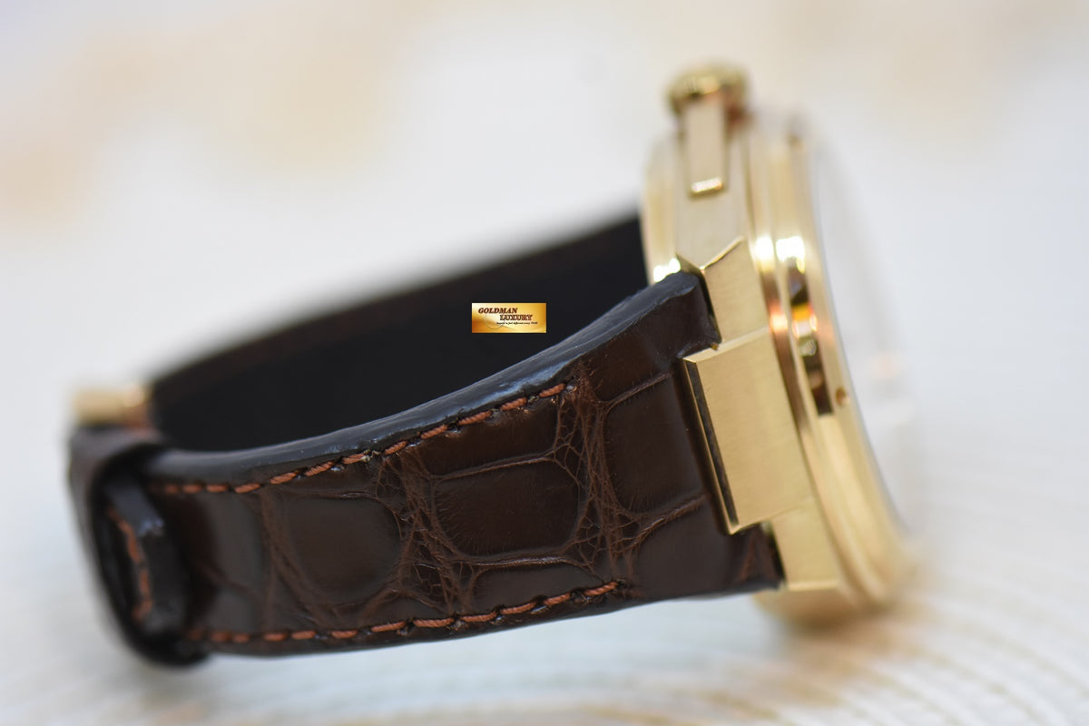 [SOLD] IWC INGENIEUR 7 DAYS POWER RESERVE 45.5mm ROSE GOLD IN LEATHER STRAP AUTOMATIC IW500503 (MINT)