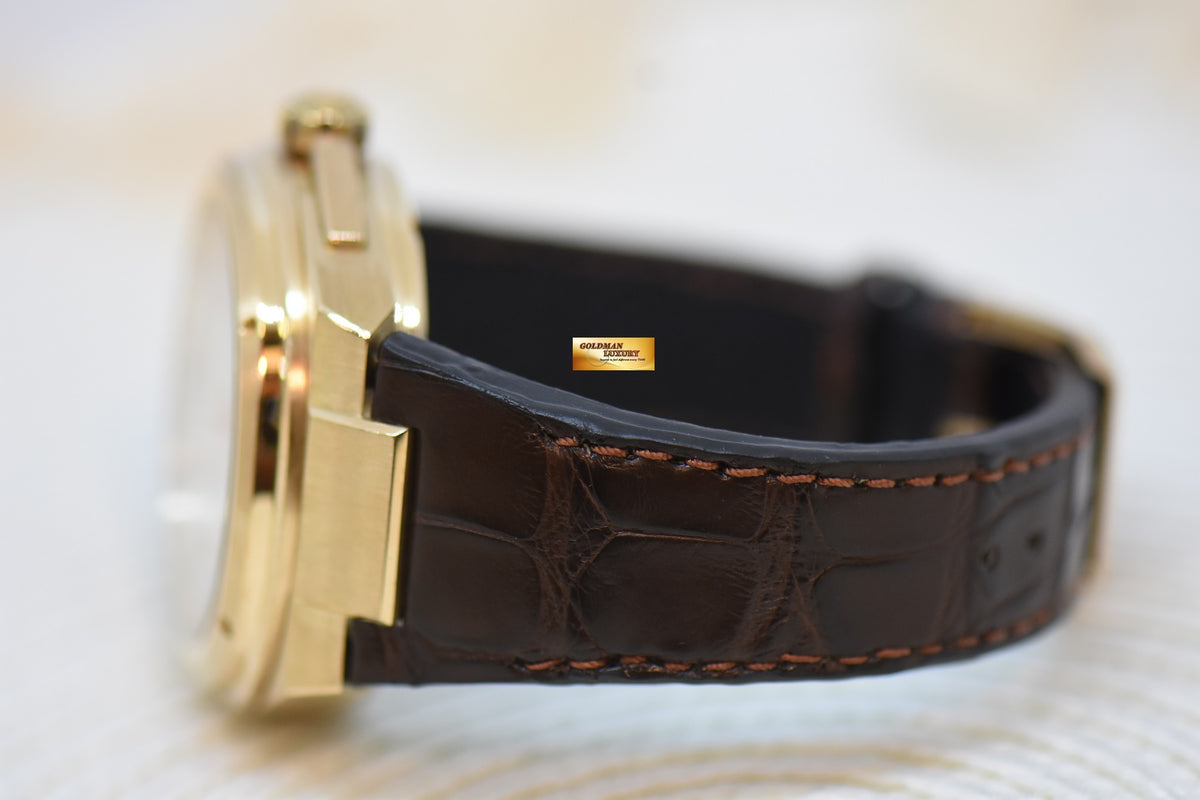 [SOLD] IWC INGENIEUR 7 DAYS POWER RESERVE 45.5mm ROSE GOLD IN LEATHER STRAP AUTOMATIC IW500503 (MINT)