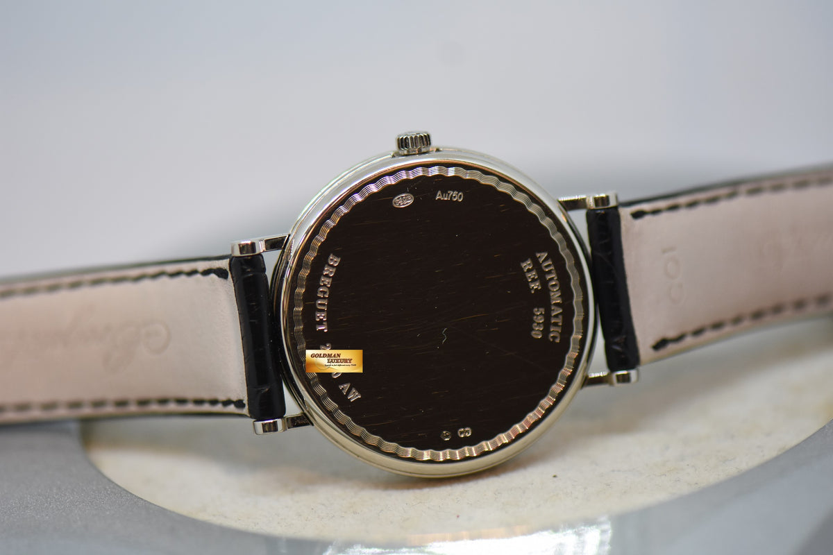 [SOLD] BREGUET CLASSIQUE 36mm 18K WHITE GOLD AUTOMATIC 5930 (MINT)