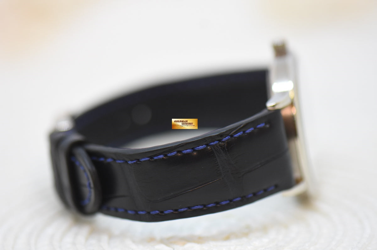 [SOLD] A.LANGE & SOHNE 1815 36mm WHITE GOLD BLUE DIAL MANUAL WINDING 206.027 (MINT)