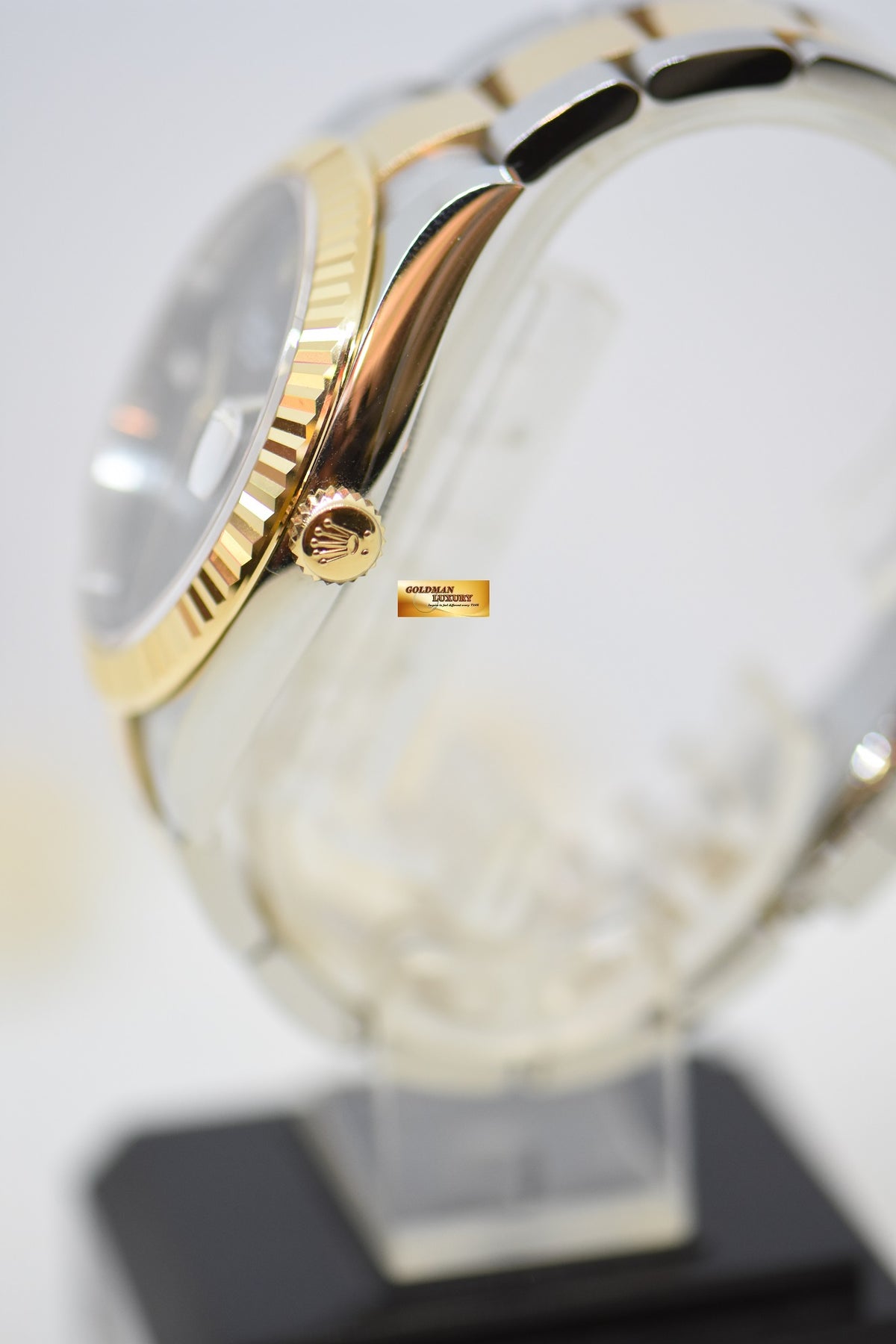 [SOLD] ROLEX OYSTER PERPETUAL DATEJUST 41mm GOLD /  STEEL OYSTER BRACELET “WIMBLEDON DIAL” 126333 (LNIB)