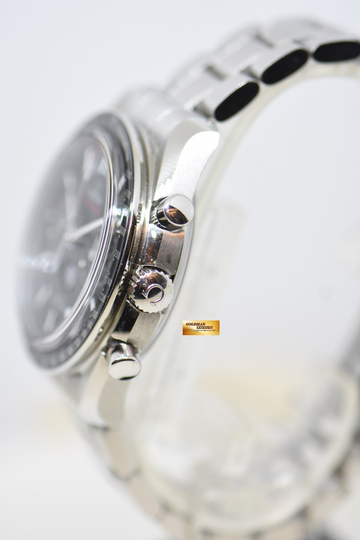 [SOLD] OMEGA SPEEDMASTER MOONPHASE CHRONOGRAPH 44.25mm STEEL IN BRACELET BLACK 304.30.44.52.01.001 (MINT)