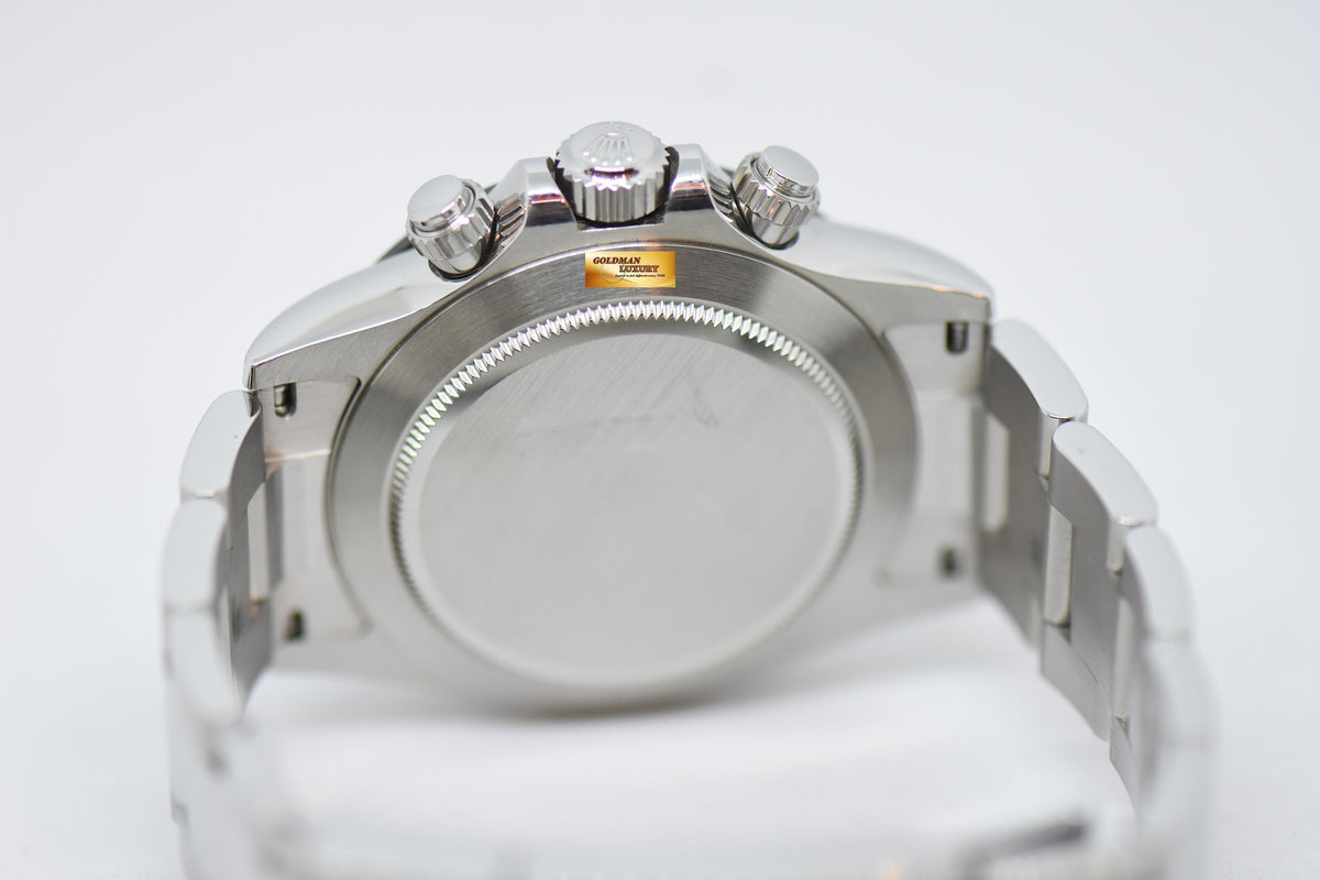 [SOLD] ROLEX OYSTER PERPETUAL DAYTONA CHRONOGRAPH 40mm CERAMIC BLACK BEZEL STEEL IN BRACELET BLACK DIAL 116500LN (MINT)