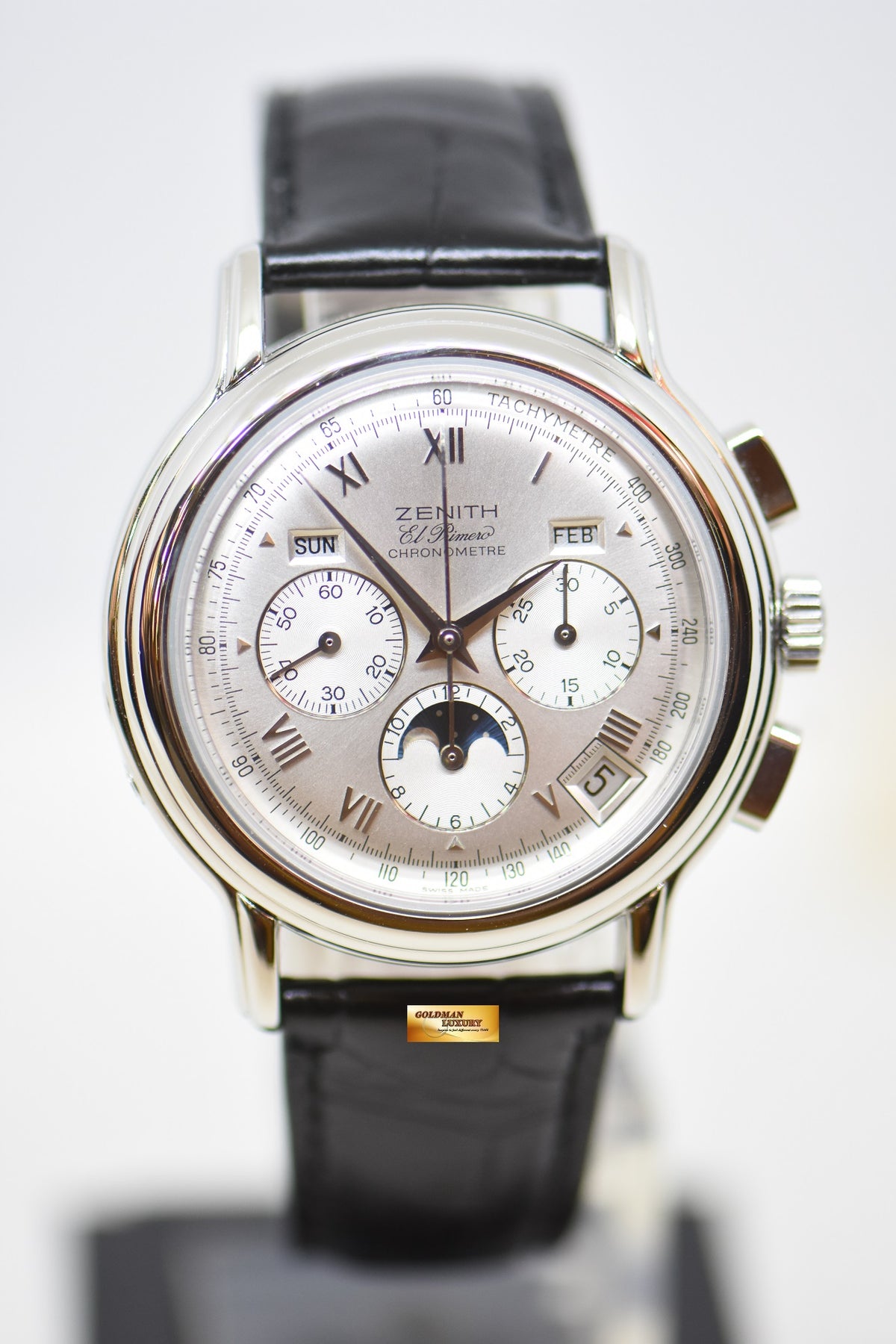 [SOLD] ZENITH EL PRIMERO CHRONOMASTER 39mm MOONPHASE TRIPLE CALENDAR AUTOMATIC 01.0240.410 (MINT)