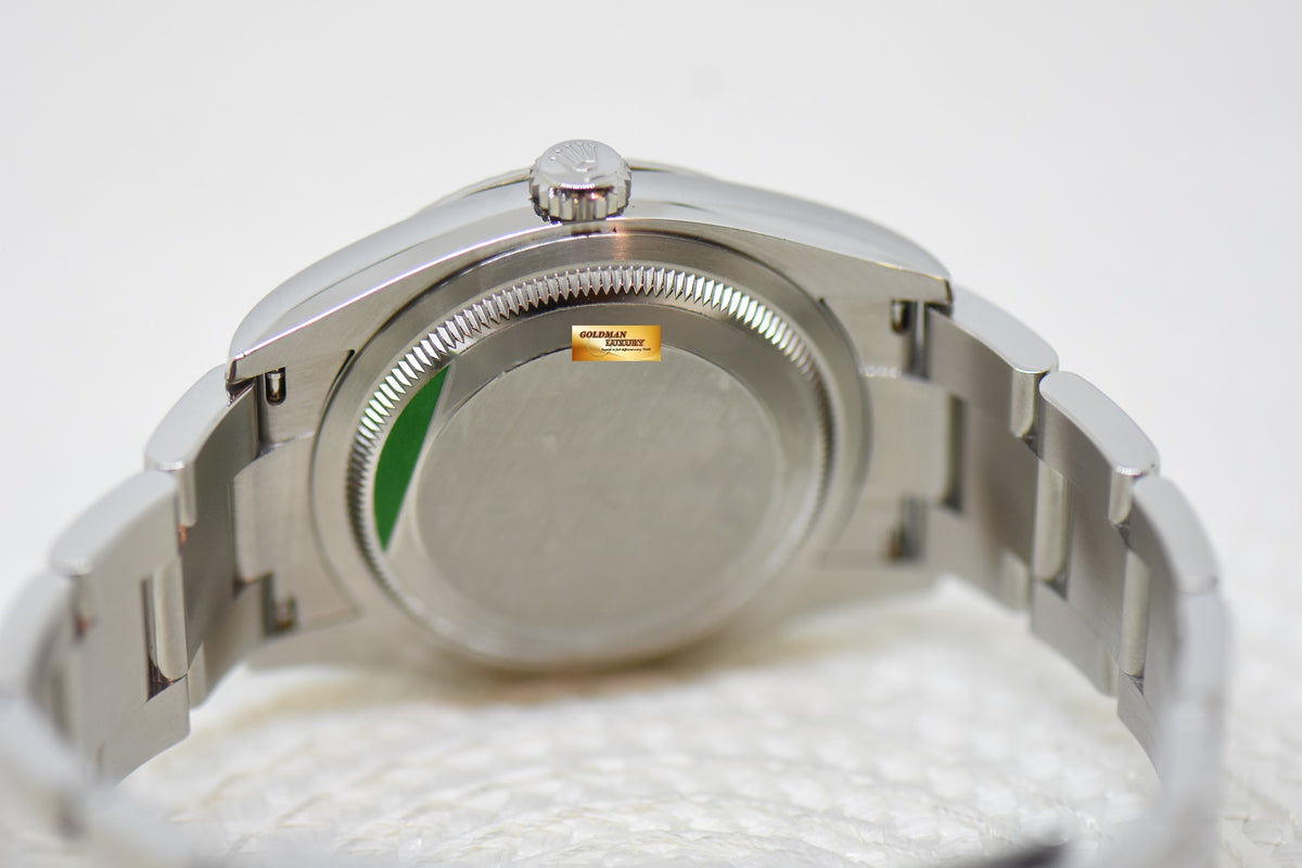 [SOLD] ROLEX OYSTER PERPETUAL 36mm STEEL IN OYSTER BRACELET MOP DIAMOND DIAL AUTOMATIC 126234 (NEW-UNWORN)