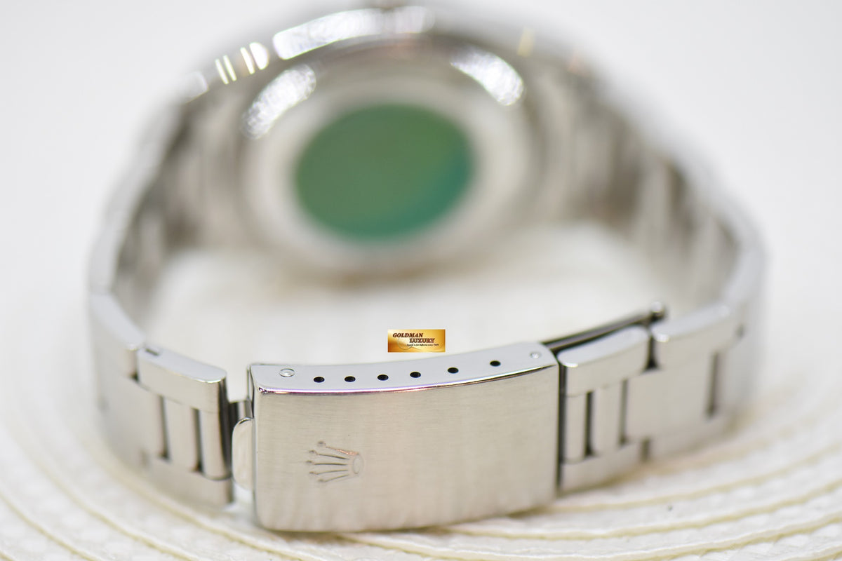 [SOLD] ROLEX OYSTER PERPETUAL AIR-KING 34mm PRECISION STEEL BLUE DIAL 14000 (MINT)