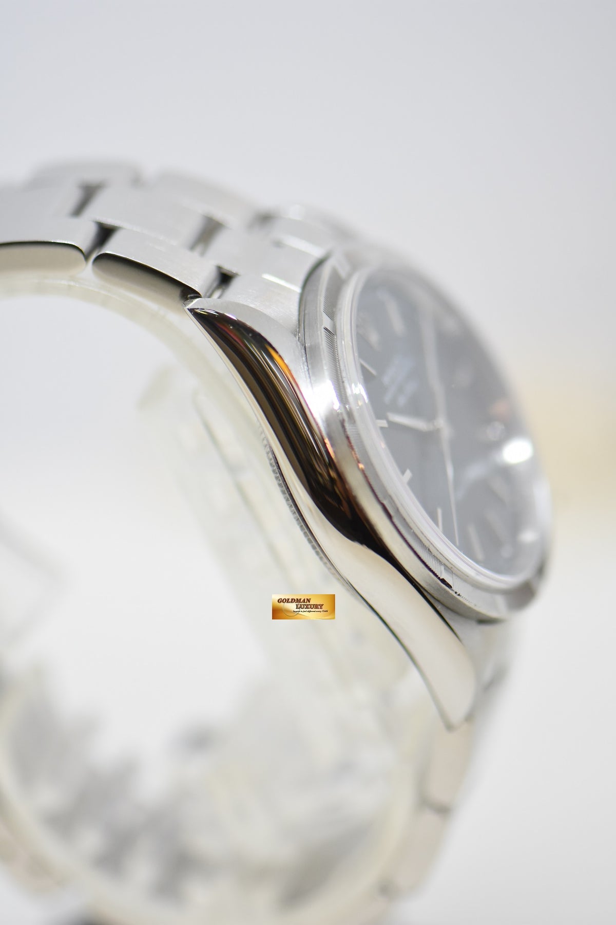 [SOLD] ROLEX OYSTER PERPETUAL AIR-KING 34mm PRECISION STEEL BLUE DIAL 14010 (MINT)