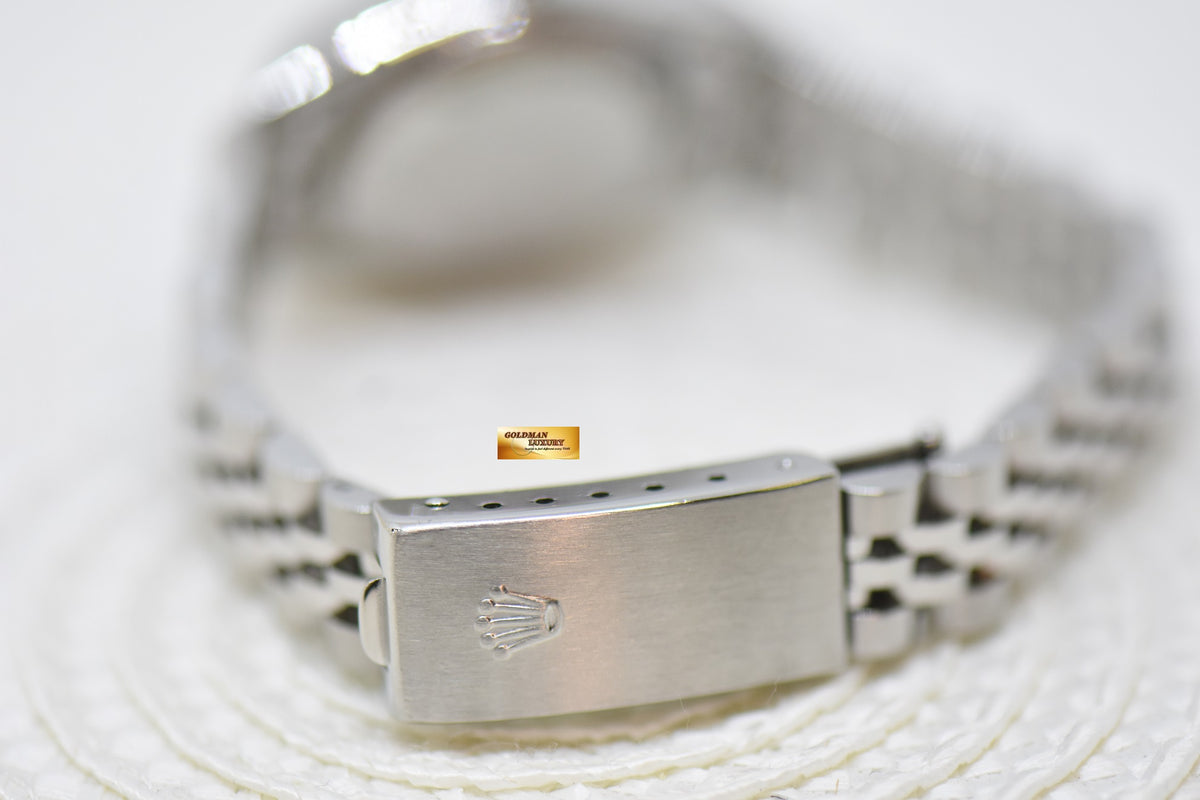 [SOLD] ROLEX OYSTER DATEJUST 26mm STEEL IN JUBILEE BRACELET MOP DIAL 79174 (MINT)