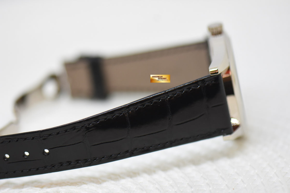 [SOLD] PATEK PHILIPPE CALATRAVA 39mm WHITE GOLD IN LEATHER STRAP AUTOMATIC 6006G (LNIB)