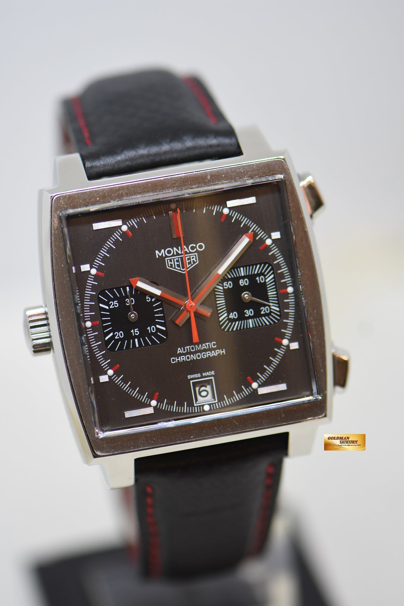 Tag heuer monaco grey dial shop