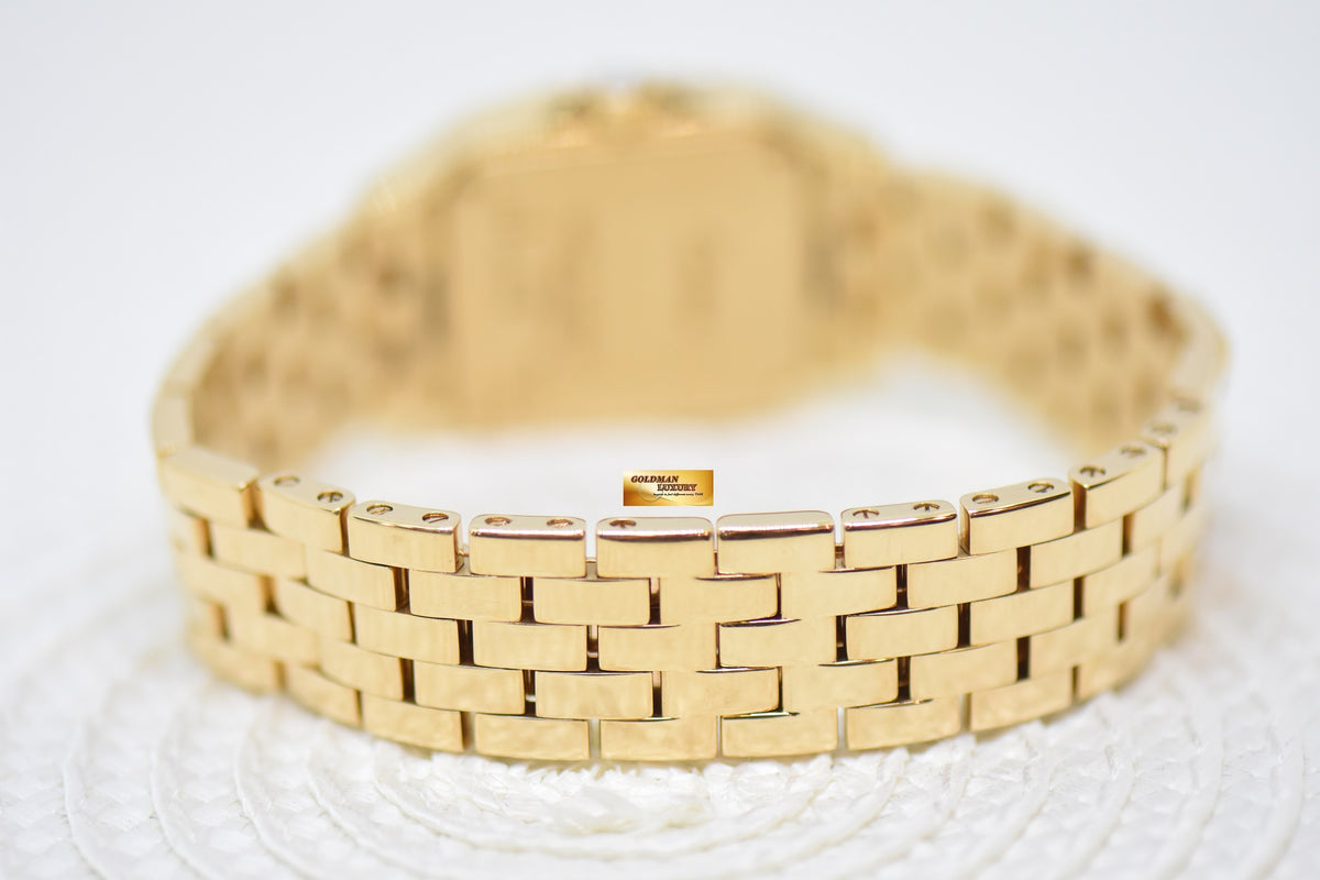 [SOLD] CARTIER SANTOS DEMOISELLE 18K ROSE GOLD IN BRACELET DIAMOND QUARTZ 2702 (MINT)