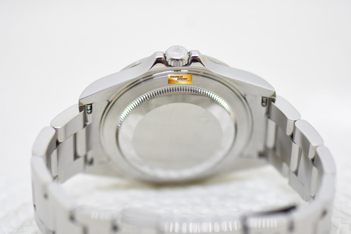 [SOLD] ROLEX OYSTER PERPETUAL EXPLORER II 40mm STEEL BLACK DIAL CALIBRE 3185 16570 (NO PINHOLE) (MINT)
