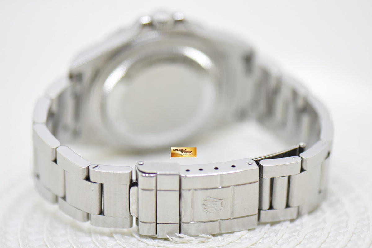 [SOLD] ROLEX OYSTER PERPETUAL EXPLORER II 40mm STEEL BLACK DIAL CALIBRE 3185 16570 (NO PINHOLE) (MINT)