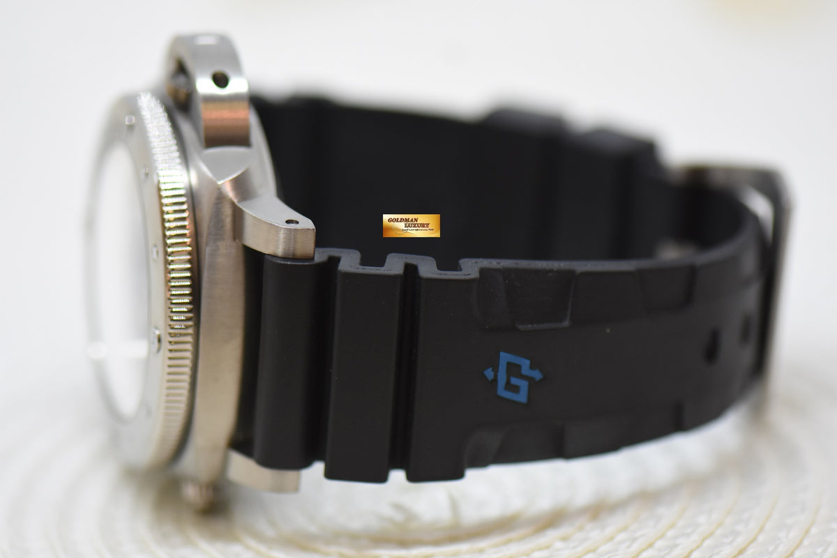 [SOLD] PANERAI LUMINOR SUBMERSIBLE 1950 3 DAYS 47mm TITANIUM FLYBACK CHRONOGRAPH AUTOMATIC PAM 614 (MINT)