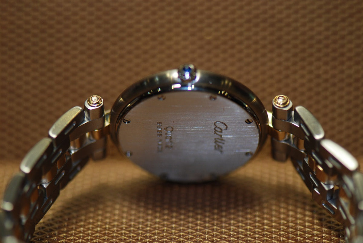 [SOLD] CARTIER PANTHERE LADIES HALF-GOLD QUARTZ (Mint)